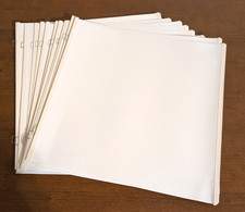 Creative Memories 12'' x 12'' White Album RE-Fill Pages 13 remaining open PKG.