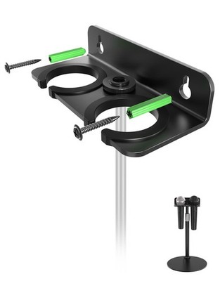 2025 Upgrade  Multi Microphone Holder for Mic Stand Storage Organizer for Han...