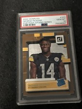 2022 Panini Donruss - Rated Rookie George Pickens #323 Portrait Studio Series...