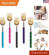 5 Pack Telescoping Back Scratcher, Portable Extendable Back Scratcher, Telesc...