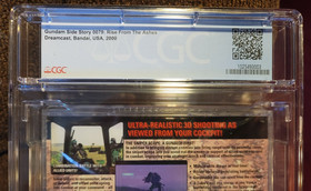 NEW Sealed GRADED CGC 9.9 A++ Gundam Side Story 0079 (Sega DreamCast, 2000) RARE