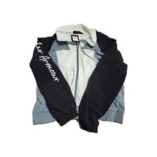 NWT Under Armour Women's Woven CB Storm Full-ZIp Jacket Seaglass Blue Medium