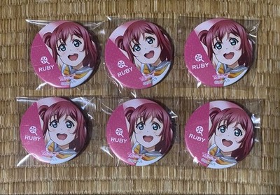Love Live Sunshine Aqours Kurosawa Ruby Can Badge Set Bundle Lot Assortment