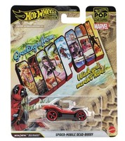 Hot Wheels Premium Pop Culture Marvel Spider-Mobile Dead-Buggy Die-C (Us Import)