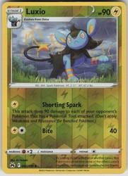Luxio 042/159 Crown Zenith Reverse Holo Uncommon