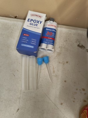 vicpricme EPOXY Glue, 1.76oz Clear epoxy Glue, All Purpose Repair Glue,
