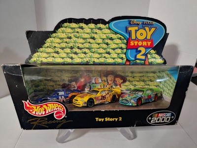 Hot Wheels 2000 Toy Story 2 NASCAR 3 Car Set Target Disney 1 64 Hot Wheels 2000 Toy Story 2 NASCAR 3 Car Set Target Disney 1 64