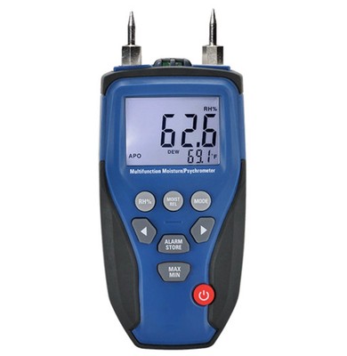 Multifunction Moisture Meter with Psychrometer