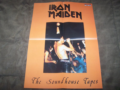 IRON MAIDEN THE SOUND HOUSE TAPES / MANILLA ROAD MARK SHELTON POSTER