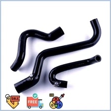 Fit For Renault 5GT Turbo 1985-1996 Durable Black Silicone Main Water Hose Tube