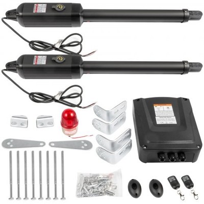 Heavy Duty Automatic Gate Opener Up to 660lbs 18ft Gate AC Powered 50W Remote