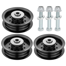 532196104 Idler Pulley Fits for Craftsman Mower, 197380 Flat Idler Pulley
