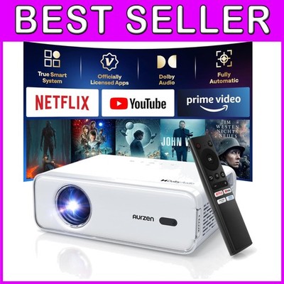 WiFi & Bluetooth Smart Projector EAZZE D1: Instant Clarity, Immersive Experience