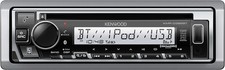 KENWOOD KMR-D382BT 50W x 4Ch Single Din Car/Marine Stereo Head Unit