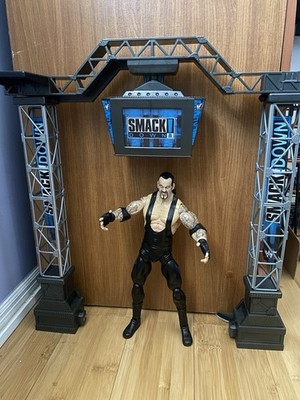 WWE Undertaker Maximum Aggression Action Figure Jakks Pacific/Smackdown Arena