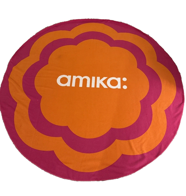 Amika Signature Print Round Beach Towel / 2025 Limited Edition
