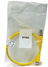 Turck RKC 4.4T-0.5-RSC 4.4T PLC Cable w/ M12 EUROFAST Connectors