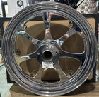 WHEEL 16X3.5 ARLEN NESS FORGED BILLET ALUM. CHROME FRONT HARLEY DUAL DISC NEW