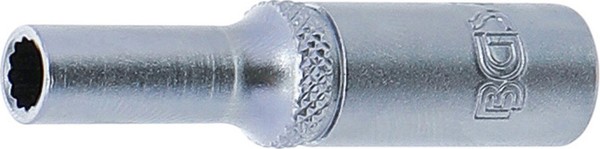 BGS-10704 SteckschlüSsel-Einsatz ZwöLfkant, Tief Antrieb Innenvierkant 6,3 Mm (1-image