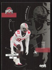2025 ONIT Athlete Ohio State Buckeyes Kenyatta Jackson Jr. Silhouette #SIL-13