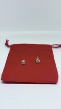 Sterling Silver Diamond Stud Earrings 0.20 CT...