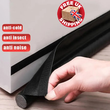 Door Draft Stopper Bottom Sealing Strip Adjustable Weatherstrip Cold Wind Noise
