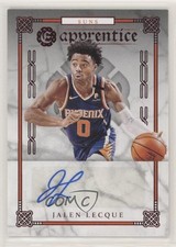 2019 Panini Chronicles Apprentice Signatures Red Jalen Lecque #AP-JAL Auto 0gm4