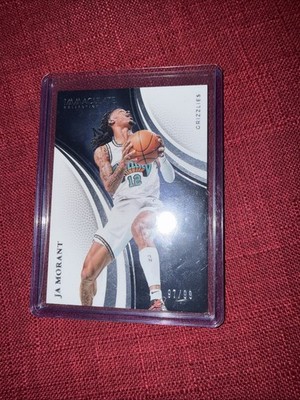 2024-25 Panini Immaculate Collection Ja Morant  /99 Memphis Grizzlies #48