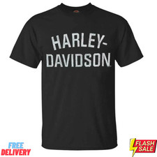 Harley-Davidson Men's T-Shirt, Heritage H-D Short Sleeve Tee, Black 30296630 sal
