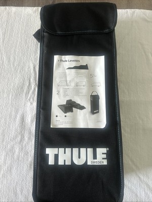 Thule Levellers Auffahrkeil 2er-Set,3 Stufen Auffahrkeile, Wohnmobil,Caravan