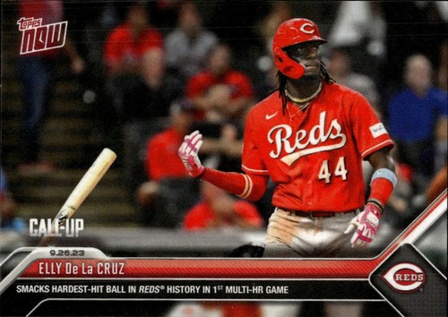 2023 Topps Now 921 Elly De La Cruz