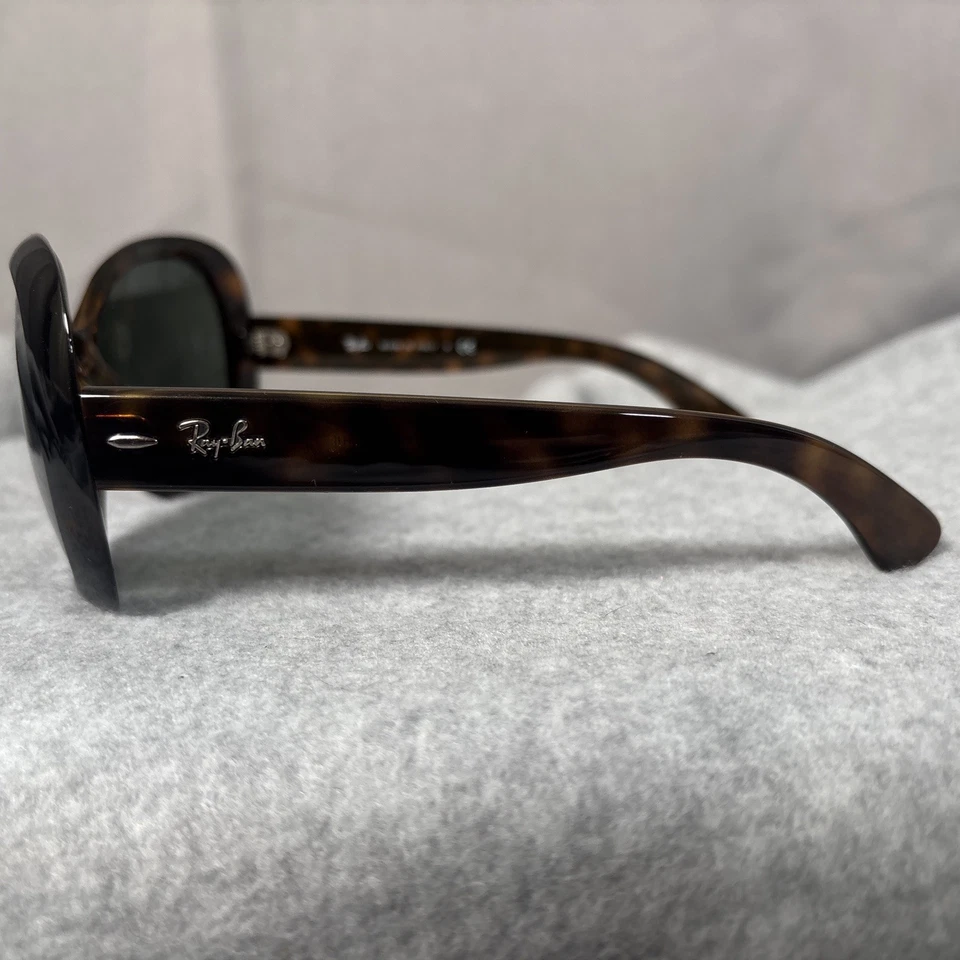 Gafas de sol Ray-Ban para mujer Jackie Ohh II caparazón de tortuga marrón negro RB-4098 Italia Foto 4 de 4