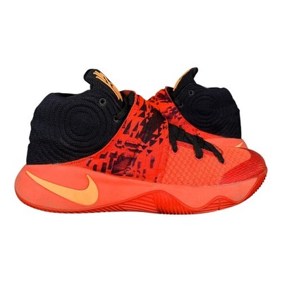 Nike Kyrie 2 Inferno Sneaker Herren UK7,5 Orange Schwarz Basketballschuh 819583-680