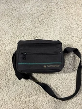 SAMSONITE Camera Bag Padded for Small DSLR or Point n Shoot with Pockets & Strap