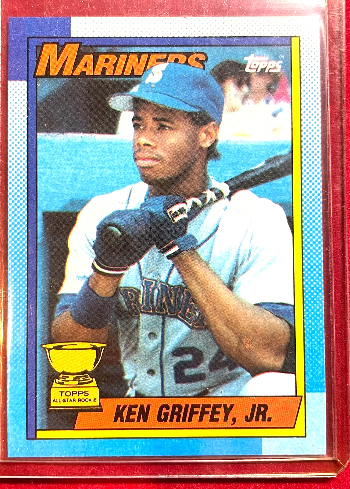1990 Topps - Ken Griffey Jr #336 Card Mariners Hall Of Famer Bloody Elbow