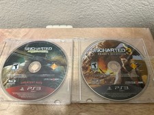 Uncharted: Drake’s Fortune & 3: Drake's Deception Sony PlayStation 3 Discs Only