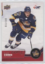 2021-22 Upper Deck CHL Exclusives 11/100 Elias Cohen #250 0il7