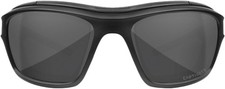 Wiley X Mens Ozone Sunglasses - Captivate Polarized Grey / Matte Black -