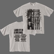 Bruce Springsteen Land Of Hope And Dreams American Tour 2026 Tshirt- Reprint