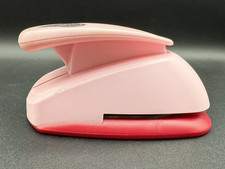 Marvy Uchida Jumbo Heart Punch Stamp PINK 2 1/2" Paper Punch Scrapbook