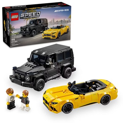 LEGO Speed Champions Mercedes-AMG G 63 & Mercedes-AMG SL 63 Toy Car