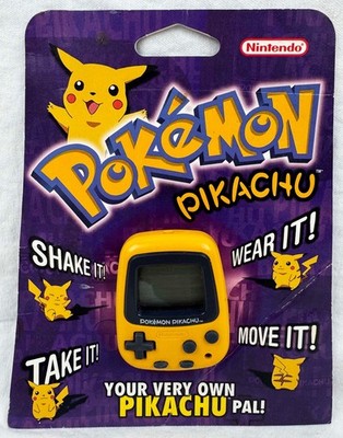 1995 Pokemon Pikachu Pal Handheld Electronic Game Toy - new battery - Nintendo