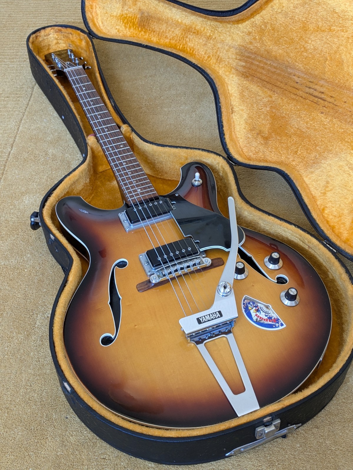 Yamaha SA-30T Hollowbody Electric Guitar - 1968 - Japan - MIJ - Hard Case