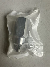 ICT Billet 551149; Temp Sensor Adapter 12x1.5 male to 1/2 NPT female for GM LS