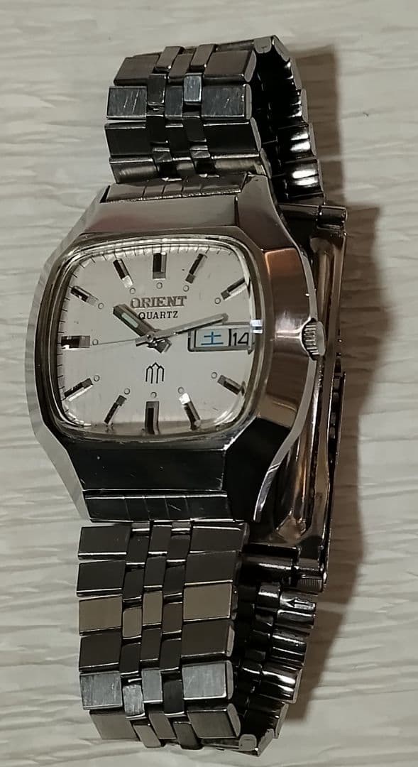 [Working Condition] ORIENT Quartz Watch, Silver, … - image 6