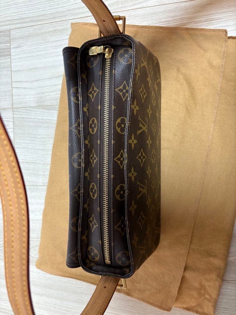 Louis Vuitton Viva Cite MM M51164 Monogram Canvas Brown Shoulder Bag image 9