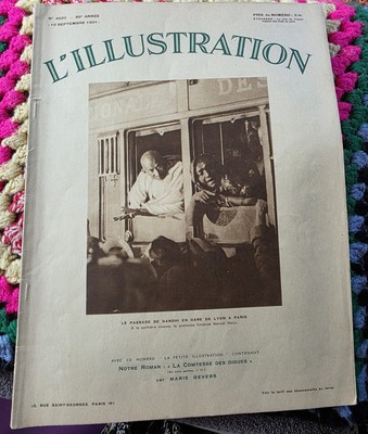 1931 19. September L'ILLUSTRATION mit L'Atlantique Jungfernfahrt... plus