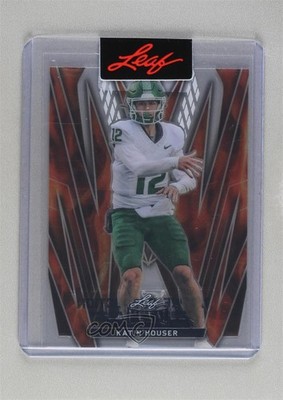 2024 Leaf Metal Pre-Production Proof Fire Clear 1/1 Katin Houser #65 go9