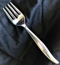 1881 Rogers - Oneida LTD. Child's Fork  1964 Rose Song Pattern :  2.00 SHIPS 