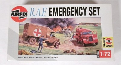 Airfix #03304 Royal Air Force RAF Emergency Set 1/72 Scale Model Figures Kit